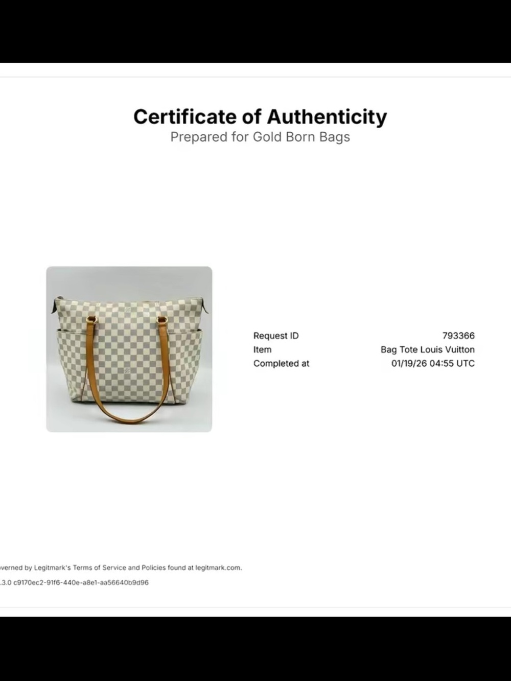 Louis Vuitton Beige/Gray Damier Azur Totally MM - Picture 6 of 14